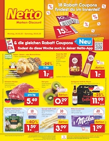 Aktueller Netto Marken-Discount Prospekt "Aktuelle Angebote" Seite 1 von 60 Seiten für Seligenstadt