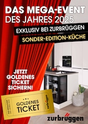 Aktueller Zurbrüggen Möbel & Einrichtung Prospekt in Schloß Holte-Stukenbrock und Umgebung, "DAS MEGA-EVENT DES JAHRES 2025" mit 4 Seiten, 22.02.2025 - 05.04.2025