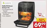 Heißluftfritteuse Airfryer 12 L Angebote von Juskys bei Netto Marken-Discount Magdeburg für 69,99 €