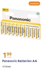 Batterien AA im Angebot bei Action in Göppingen Batterien AA Angebote von Panasonic bei Action Göppingen für 1,99 €