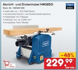 Abricht- und Dickenhobel HMS850 von Scheppach im aktuellen Netto Marken-Discount Prospekt