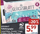 Toilettenpapier Limited Edition Eiszauber bei ALDI SÜD im Brunnthal Prospekt für 5,99 €