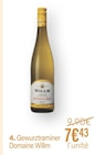 Gewurztraminer - Domaine Willm en promo chez Monoprix Cestas à 7,43 €