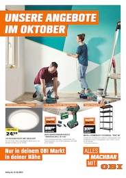 OBI Prospekt für Hötensleben mit 4 Seiten OBI Prospekt für Hötensleben: UNSERE ANGEBOTE IM OKTOBER, 4 Seiten, 01.10.2023 - 31.10.2023