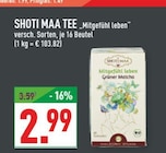 TEE „Mitgefühl leben“ im Angebot bei Marktkauf in Münster TEE „Mitgefühl leben“ Angebote von SHOTI MAA bei Marktkauf Münster für 2,99 €
