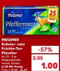 Kräuter- oder Früchte-Tee-Klassiker bei Kaufland im Oberasbach Prospekt für 1,00 €