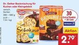 Backmischung für Kuchen oder Kleingebäck Angebote von Dr. Oetker bei Netto Marken-Discount Kassel für 2,79 €