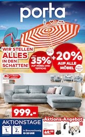 Aktueller porta Möbel Möbel & Einrichtung Prospekt in Braunschweig und Umgebung, "Besser gleich zu porta." mit 4 Seiten, 27.07.2025 - 02.08.2025