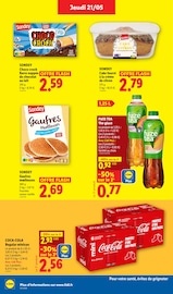 Promos Coca-Cola dans le catalogue "Ça vaut le coup." de Lidl Coca-Cola en promo dans le catalogue Lidl à la page 22