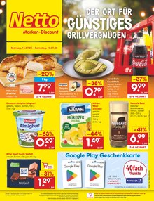 Coca Cola im aktuellen Netto Marken-Discount Prospekt (Detmold) Coca Cola im Netto Marken-Discount Prospekt "Aktuelle Angebote" mit 67 Seiten (Detmold)
