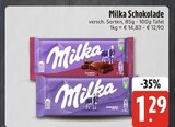 Milka Schokolade bei EDEKA im Pullach Prospekt für 1,29 €