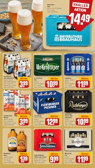 Bier im REWE Prospekt "Dein Markt" mit 32 Seiten (Freiberg)