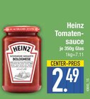 Tomatensauce im Angebot bei E center in Rosenheim Tomatensauce Angebote von Heinz bei E center Rosenheim für 2,49 €