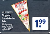 Original französischer Brie bei ALDI SÜD im Prospekt "" für 1,99 €