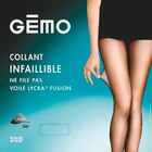Collant Infaillible - Gémo en promo chez Intermarché Angers à 6,73 €