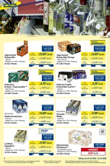 Likör im aktuellen METRO Prospekt (Wuppertal) Likör im METRO Prospekt "Monatsmenü + Gewinnspiel" mit 22 Seiten (Wuppertal)