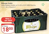 Stubbi Angebote von Bitburger bei GLOBUS Neustadt für 18,00 €