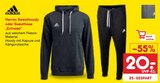 Herren Sweathoody oder Sweathose "Entrada" Angebote von adidas bei Netto Marken-Discount Falkensee für 20,00 €