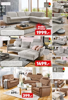 2-Sitzer Sofa Angebot im aktuellen porta Möbel Prospekt auf Seite 7