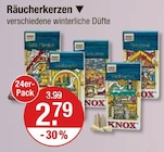 Räucherkerzen von Knox im aktuellen V-Markt Prospekt für 2,79 €