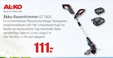 Akku-Rasentrimmer GT 1825 bei bauSpezi im Sulzfeld Prospekt für 111,00 €