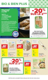 Promos Congélateur dans le catalogue "AVEC LE Club GOÛTEZ AU BIO LE MOINS CHER DE FRANCE" de Carrefour Congélateur en promo dans le catalogue Carrefour à la page 9