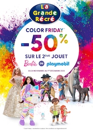 Prospectus Univers Enfant La Grande Récré en cours, La Grande Récré, 1 page, 24/11/2025 - 30/11/2025 Catalogue Univers Enfant La Grande Récré en cours à Fleury-Mérogis et alentours, La Grande Récré, 1 page, 24/11/2025 - 30/11/2025