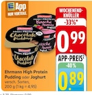 High Protein Pudding oder Joghurt bei EDEKA im Kröppen Prospekt für 0,89 €