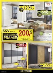 Aktueller BRAUN Möbel-Center Prospekt mit Bett, "JUBILÄUMS SSV", Seite 10
