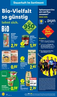 Nudeln im Lidl Prospekt "LIDL LOHNT SICH" mit 73 Seiten (Bochum)