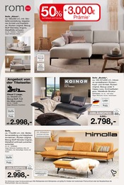 Möbel Inhofer Sofa im Prospekt 