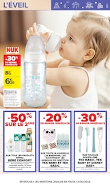 Promos Verre dans le catalogue "Les Babydays" de Carrefour Verre en promo dans le catalogue Carrefour à la page 19