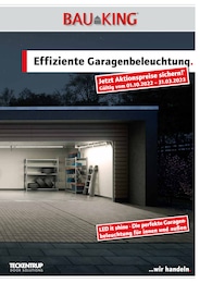 Bauking Prospekt: "Effiziente Garagenbeleuchtung.", 4 Seiten, 01.12.2022 - 31.03.2023