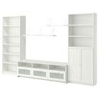 TV-Möbel, Kombination weiß von BILLY / BRIMNES im aktuellen IKEA Prospekt