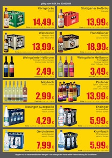Bier im aktuellen RAN Prospekt (Heidenheim (Brenz)) Bier im RAN Prospekt "RAN" mit 2 Seiten (Heidenheim (Brenz))