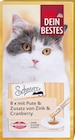 Katzenleckerli Pute, Schnurr Multipack (8x15 g) Angebote von Dein Bestes bei dm-drogerie markt Singen für 1,15 €