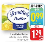 EDEKA Salach - Butter Angebot im Prospekt Butter bei EDEKA im Salach Prospekt für 0,99 €