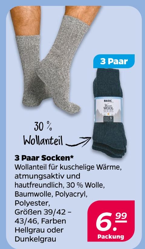 3 Paar Socken
