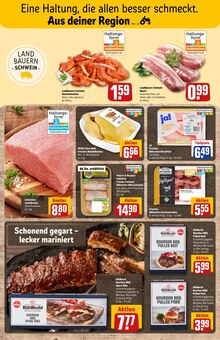 Schweinebauch im REWE Prospekt "Dein Markt" mit 34 Seiten (Ludwigshafen (Rhein))