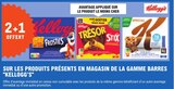 2+1 offert sur les produits présents en magasin de la gamme barres "kellogg's" - KELLOGG'S dans le catalogue E.Leclerc