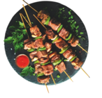 4 brochettes de bœuf - St-Сlément le Boucher dans le catalogue Aldi