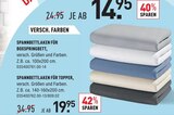 Aktuelle Spannbettlaken Angebote bei Möbel Wallach in Hildesheim Aktuelles Spannbettlaken für Boxspringbett Angebot bei Möbel Wallach in Hildesheim ab 14,95 €