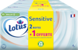 BOITES DE MOUCHOIRS LOTUS - LOTUS en promo chez Auchan Hypermarché BOITES DE MOUCHOIRS LOTUS - LOTUS dans le catalogue Auchan Hypermarché