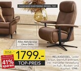 Aktuelle Relaxsessel Angebote bei BRAUN Möbel-Center in Reutlingen Aktuelles Polstermöbel Angebot bei BRAUN Möbel-Center in Reutlingen ab 1.799,00 €