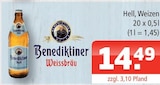 Hell, Weizen Angebot in Wadersloh Hell, Weizen im aktuellen Prospekt bei Getränke Oase in Wadersloh