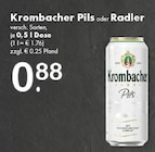 Aktuelles Pils Angebot bei TOP Getränke in Mönchengladbach ab 0,88 €