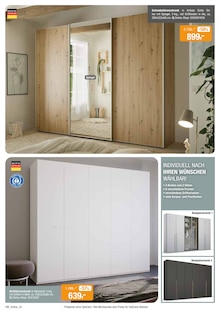 Kleiderschrank im aktuellen Opti-Wohnwelt Prospekt (Bremerhaven) Kleiderschrank im Opti-Wohnwelt Prospekt "Der trendige Möbeldiscount" mit 36 Seiten (Bremerhaven)