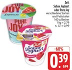 Sahne Joghurt im Angebot bei E center in Amberg Sahne Joghurt Angebote von Zott bei E center Amberg für 0,39 €
