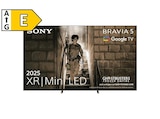 BRAVIA 5 K55XR55 Mini-LED TV (55 Zoll / 138,8 cm, UHD 4K, SMART TV) Angebote von SONY bei MediaMarkt Saturn Schwerin für 1.169,00 €
