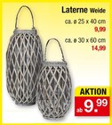 Laterne Angebote von Weide bei Zimmermann Magdeburg für 9,99 €